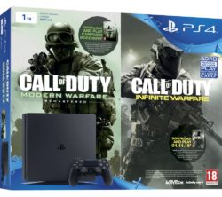 PLAYSTATION 4  Slim & Call of Duty: Infinite Warfare - 1 TB